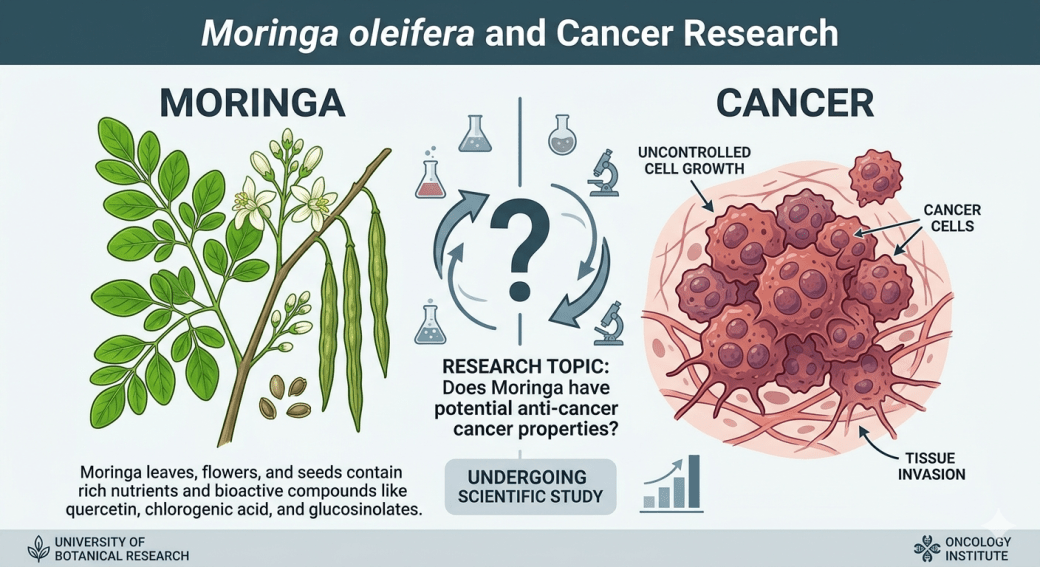 Moringa and Cancer: What the Science Actually&nbsp;Shows